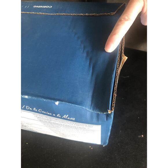 1998 CORNING WARE Just White Casserole 6 Piece Chef Set 6100120 New sealed VTG - Picture 3 of 5